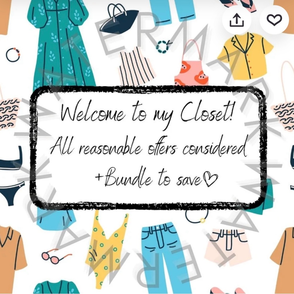 Closet Welcome Graphic Sign - Playful Clothing Illustration